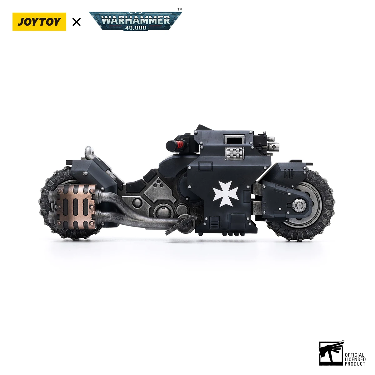 [IN STOCK]JOYTOY Warhammer 40K 1/18 Action Figure Space Marines Black Templars Outriders Model