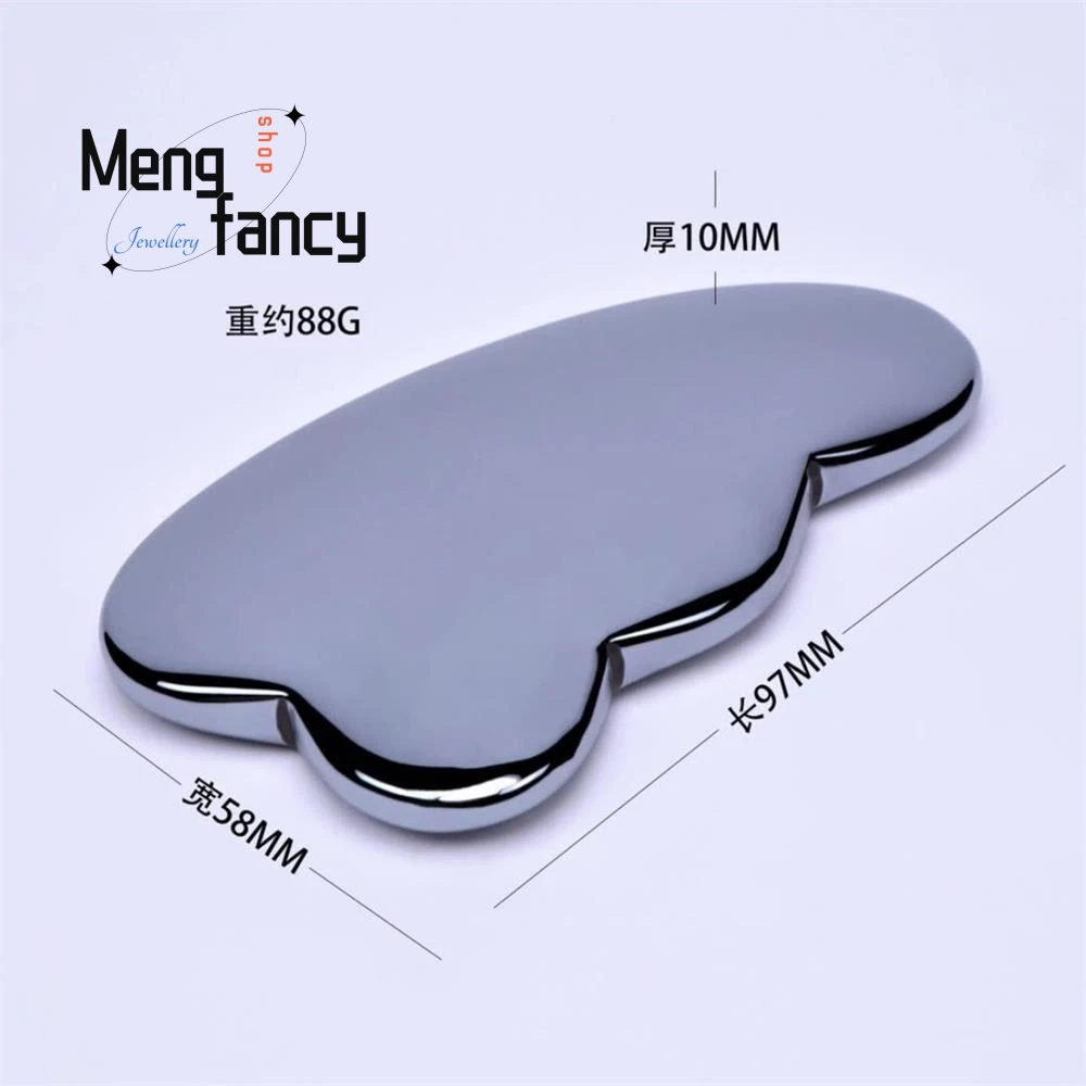 

Natural Energy Stone Terahertz Gua Sha Board Soothe Tendons and Beauty Massage Scraping Exquisite Fashion Luxury Quality Jewelry