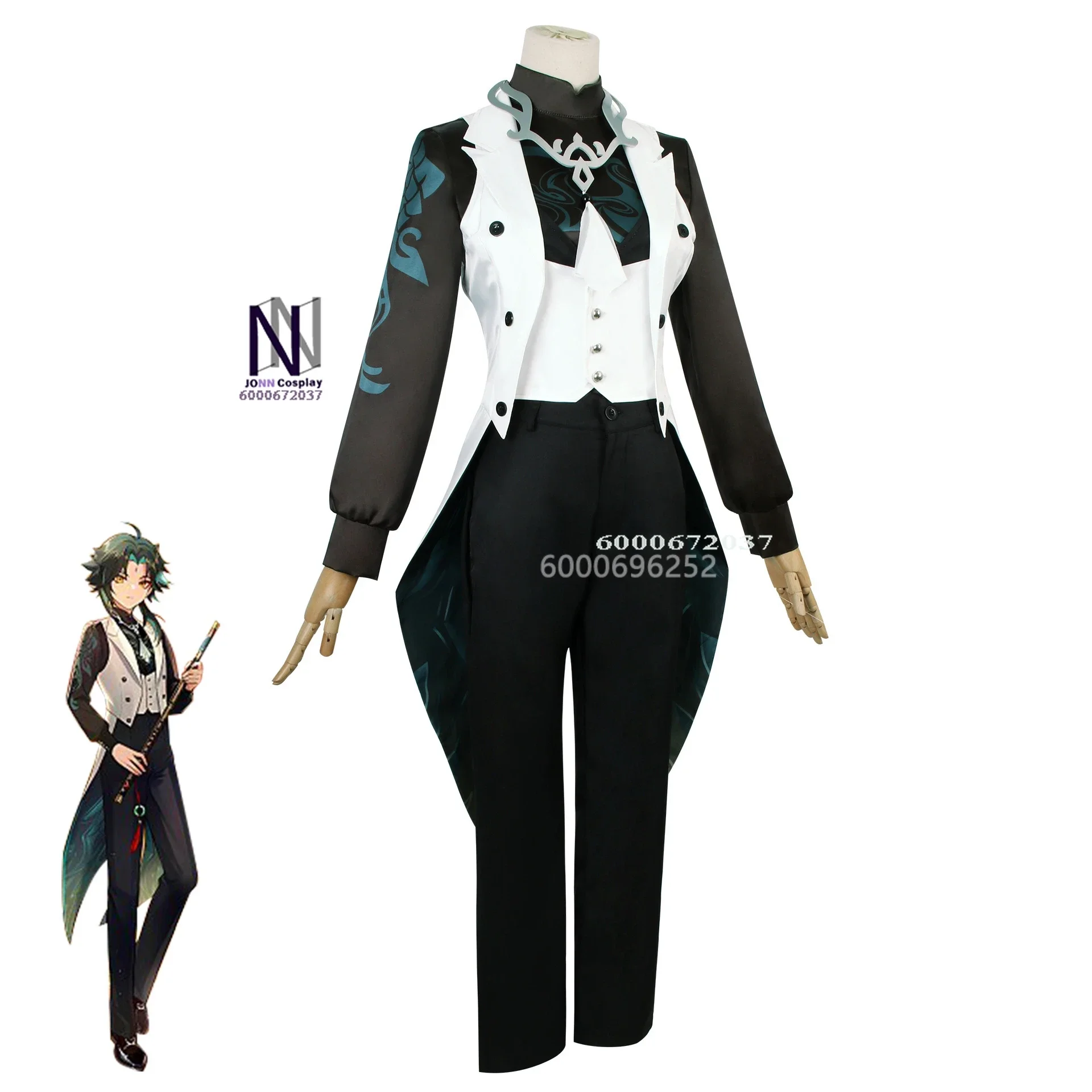 Genshin Impact Game Xiao Cosplay Symphony Concert Costume Adult Carnival Uniform Anime Halloween Masquerade Outfit New Arrival