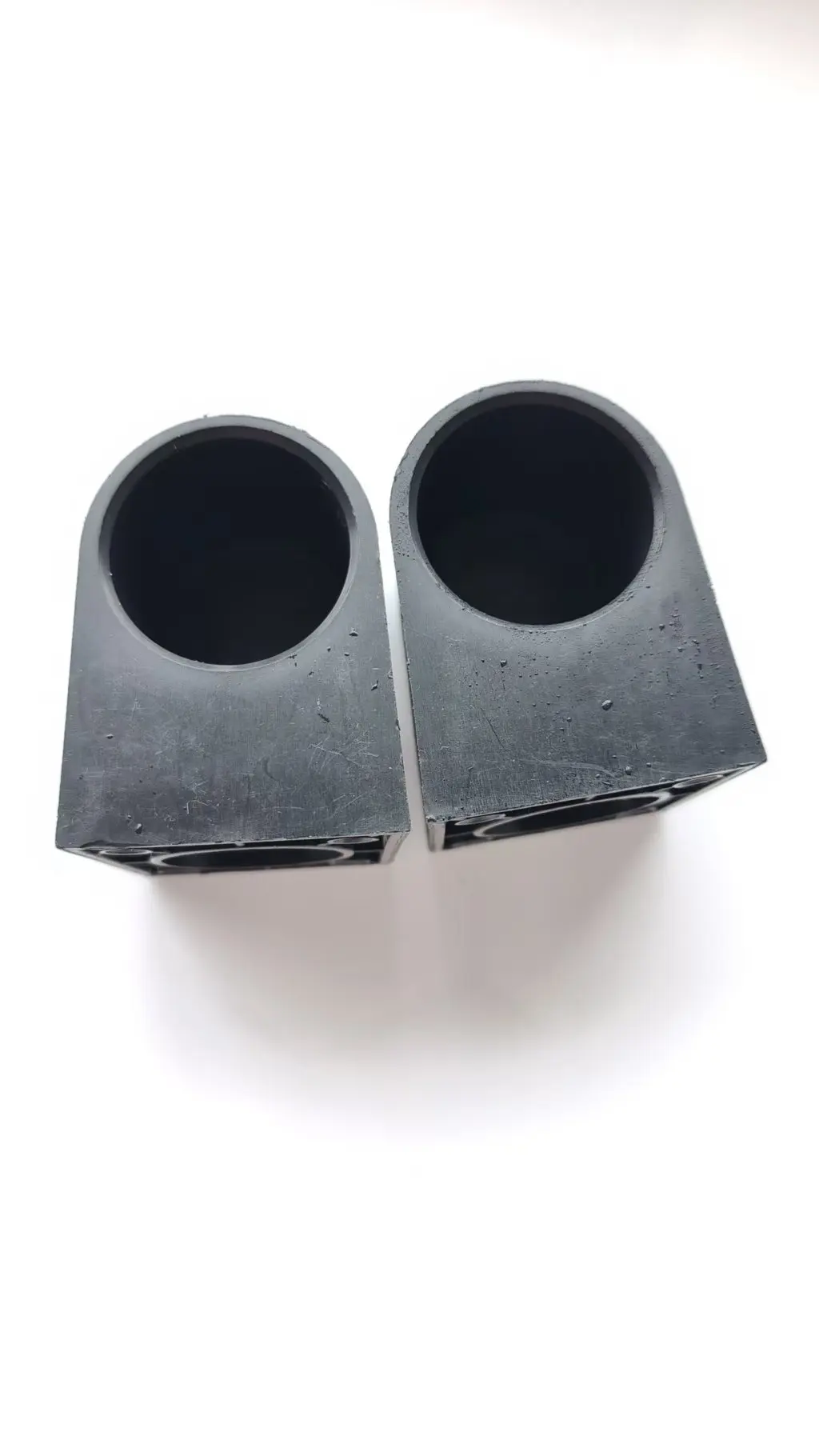 2 Stück/Set 1,5 Zoll (38 mm) Kunststoff-Trommelständerhülsen-Abdeckkappen Bodenschutz für Schlagzeugständer – Detail 3