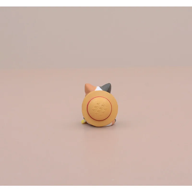 

New One Piece Cat Cos Tony Tony Chopper Portgas·D· Ace Trafalgar Law Cake Decoration PVC Model Figure Toys