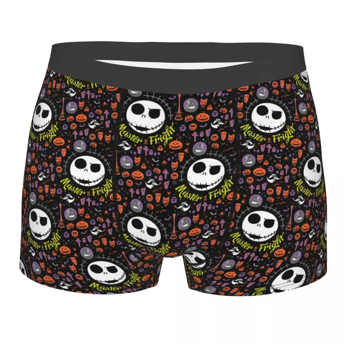 

Custom Cool The Nightmare Before Christmas Boxers Shorts Panties Men's Underpants Stretch Halloween Movie Briefs Underwear
