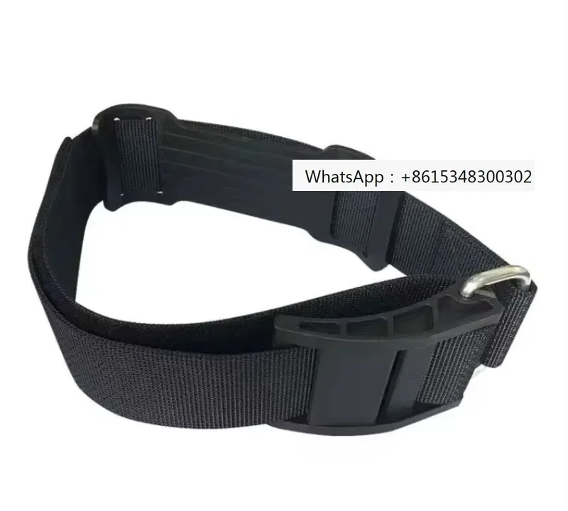 

Backmount tank trap Plastic bottle strap for wing back with anti-slip pad