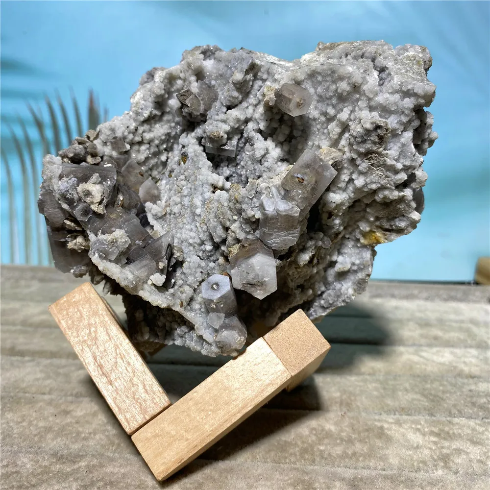 

Hexagonal calcit Stone Natural Quartz Crystal Healing Geode Druz Gems Minerals Specimen Reiki Feng Shui Ornaments For Home Decor