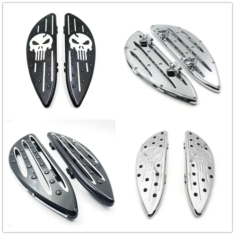 

Aftermarket Motorcycle Driver CNC Stretched Floorboard For Harley Davidson 1984-2015 Touring/Softail/Dyna FLD Fat Boy FLSTF