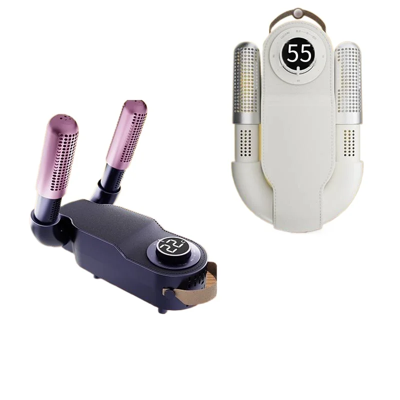 

Портативная складная умная электрическая сушилка для обуви 2025 года — осушитель с подогревом из АБС-пластика, дезодоратором и подогревателем для ног