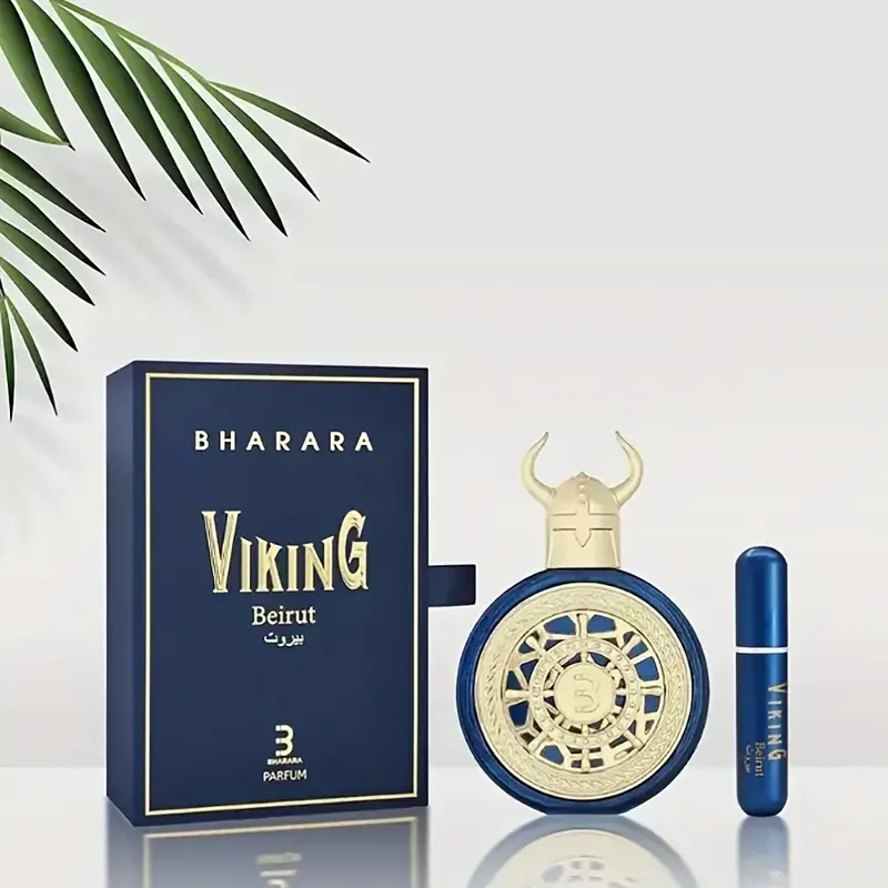 Bharara King Men's Eau de Parfum 3.4oz (100ml) - عطر منعش للحمضيات والمسك يدوم طويلاً وخالي من الفورمالديهايد، يوميًا #5