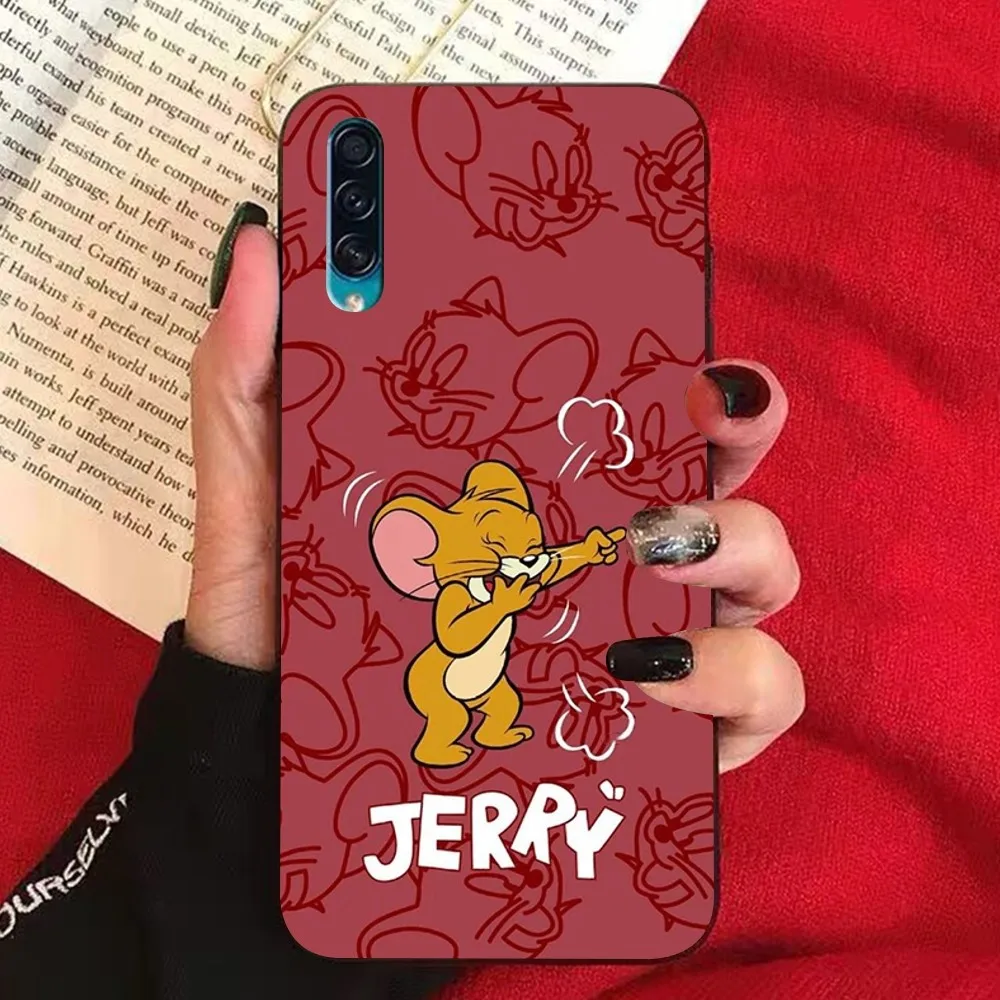 Cartoon T-Tom And J-Jerry Phone Case For Samsung A 10 11 12 13 20 21 22 30 31 32 40 51 52 53 70 71 72 73 91 13 shell