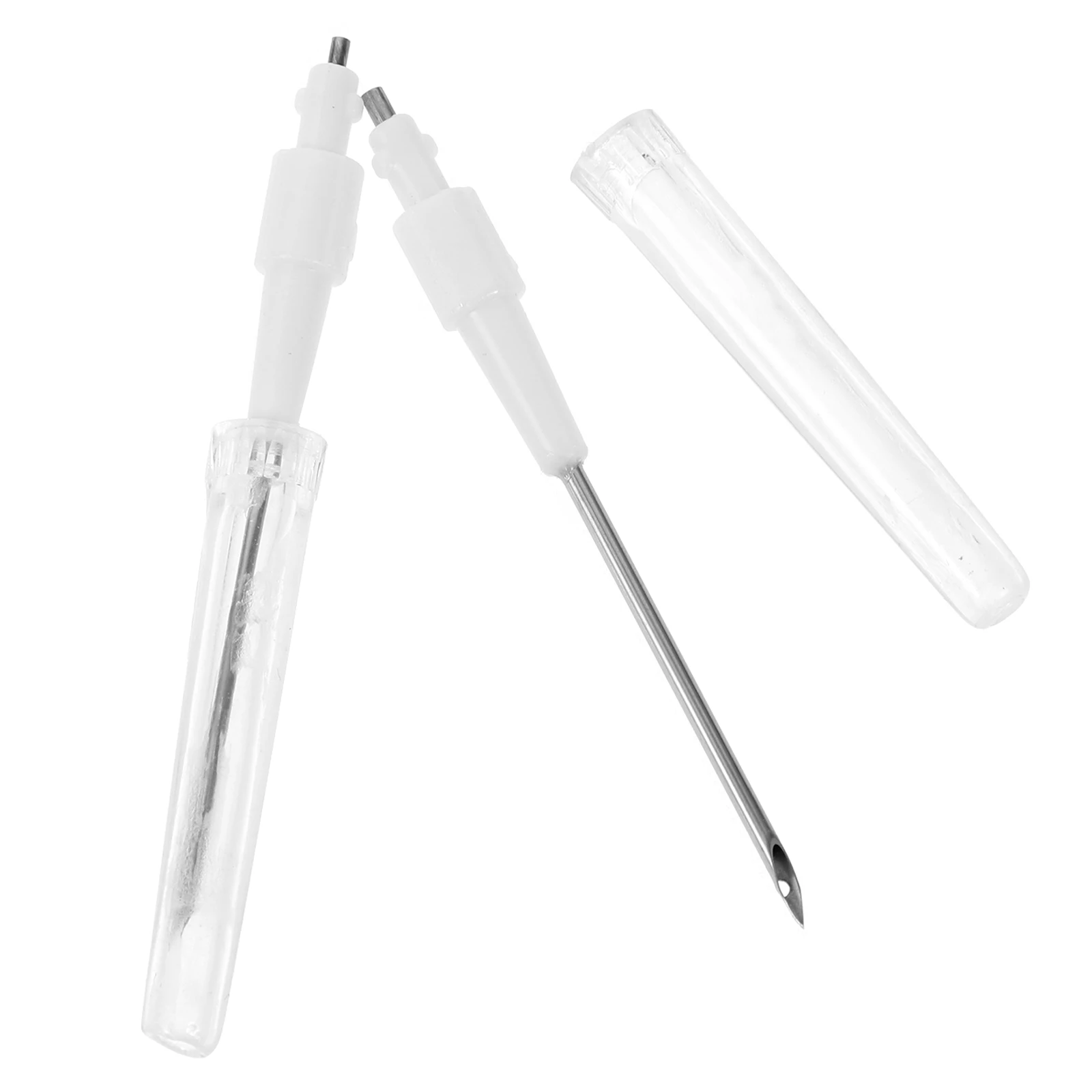 

Embroidery Punch Needle Kit Embroidery Pen Set Lightweight Ergonomic Handle for Textile Art 3D Floral Patterns Stitching Tool