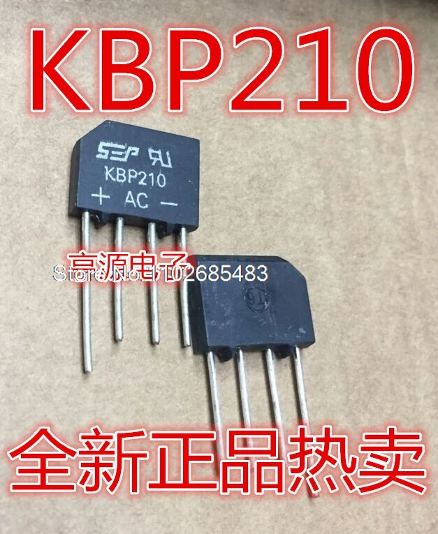 

(20 шт./лот) KBP210 2A/1000 В данных — электронный компонент для профессионального использования