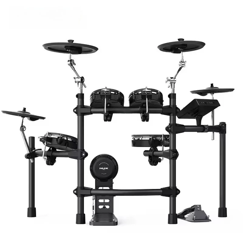 NUX DM-7X Electric Drum Set Portable Self-sampling Preset Drum Kits 5 Types of Coaching Functions Professional view 2