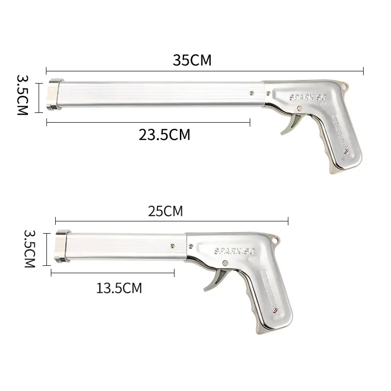 Barbecue special igniter ignition gun, lighter pilot handle, gas stove special, commercial long nozzle, durable stainless steel