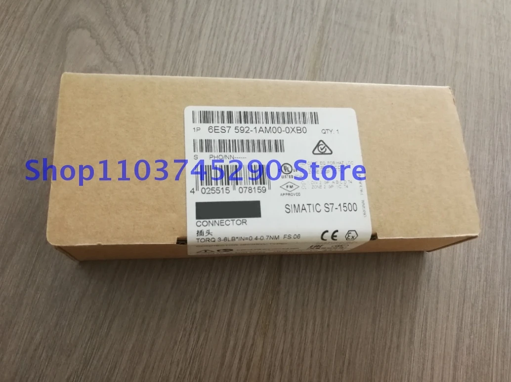 1PCS New SIMATIC S7-1500 6ES7592-1AM00-0XB0 Brand 6ES75921AM000XB0 6ES7592 1AM00 0XB0 In Box PLC Module