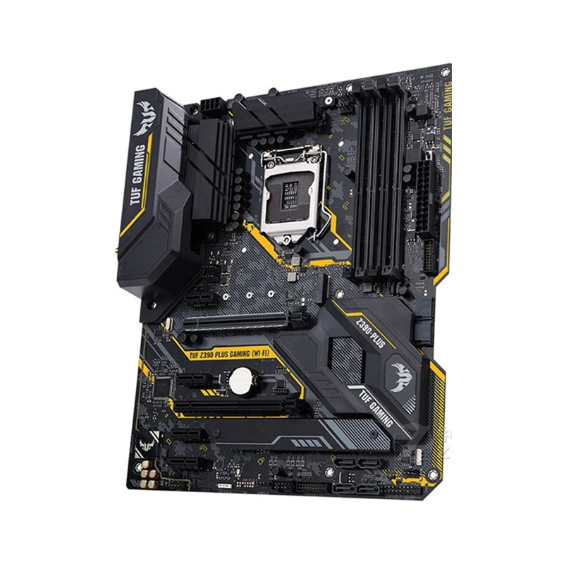 For Intel Z390 TUF Z390-PLUS GAMING (WI-FI) motherboard Used original LGA 1151 DDR4 64GB M.2 NVME USB3.0 SATA3 Desktop Mainboard