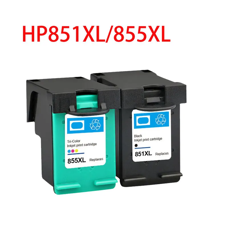

Compatible Refillable Ink Cartridge For HP851 855XL PSC 1510 1600 1610 2305 2306 2310 2320 2350 2410v 2510xi Printer