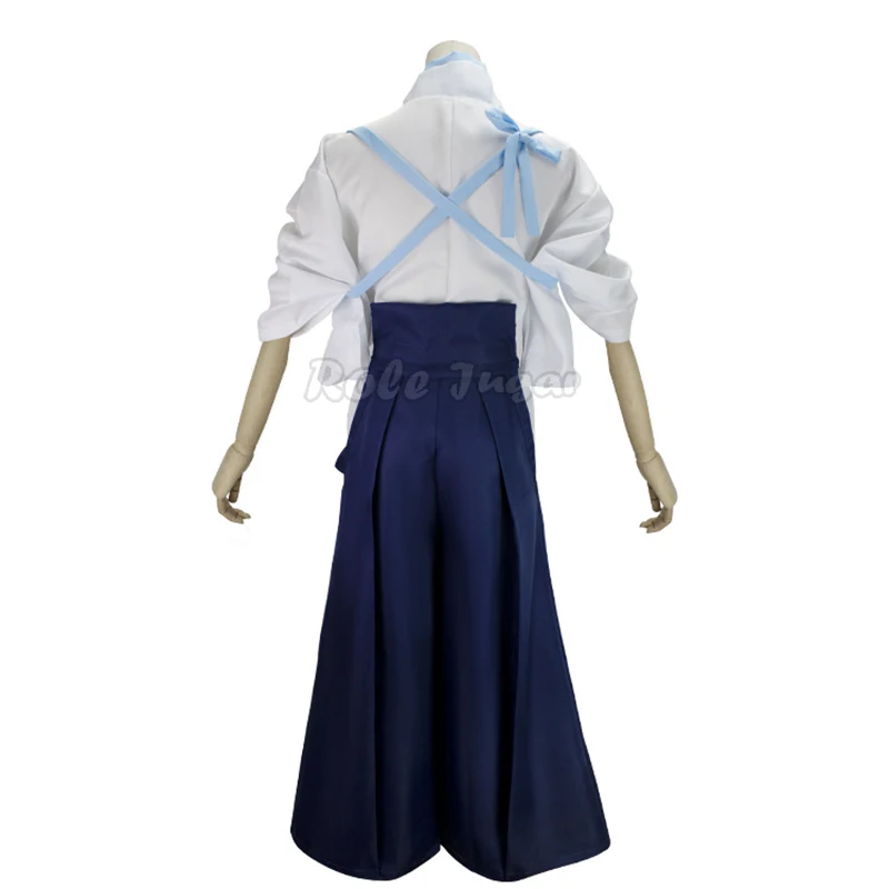 Genshin Impact Kamisato Ayaka costumi Cosplay Kimono Set e parrucca uomo donna Kendo abbigliamento gioco uniforme vestito di Halloween