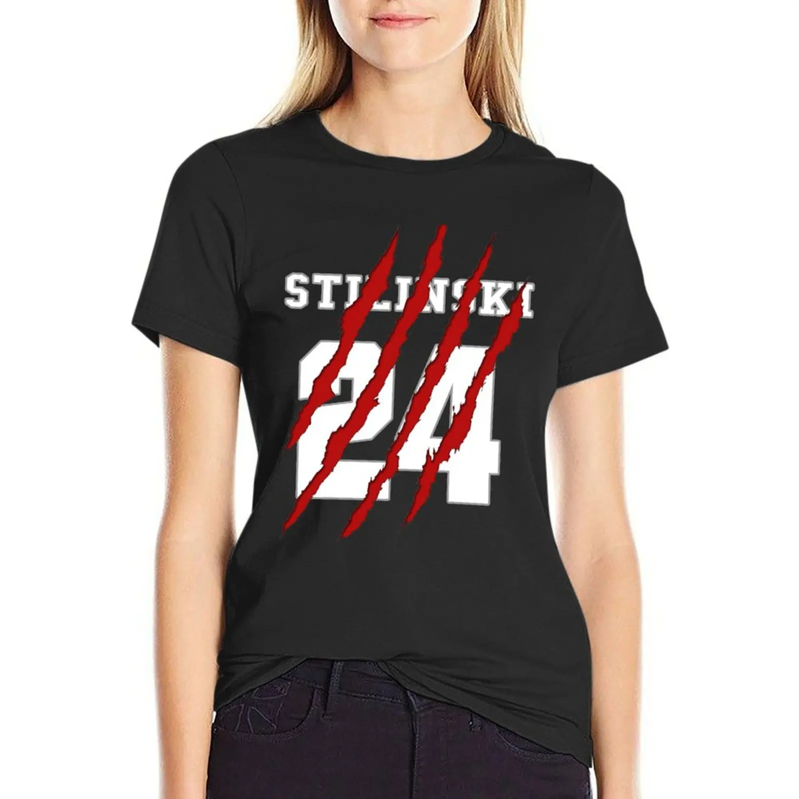 The Fall of Stiles Stilinski T-Shirt hippie clothes Aesthetic clothing plus size tops T-shirt Women