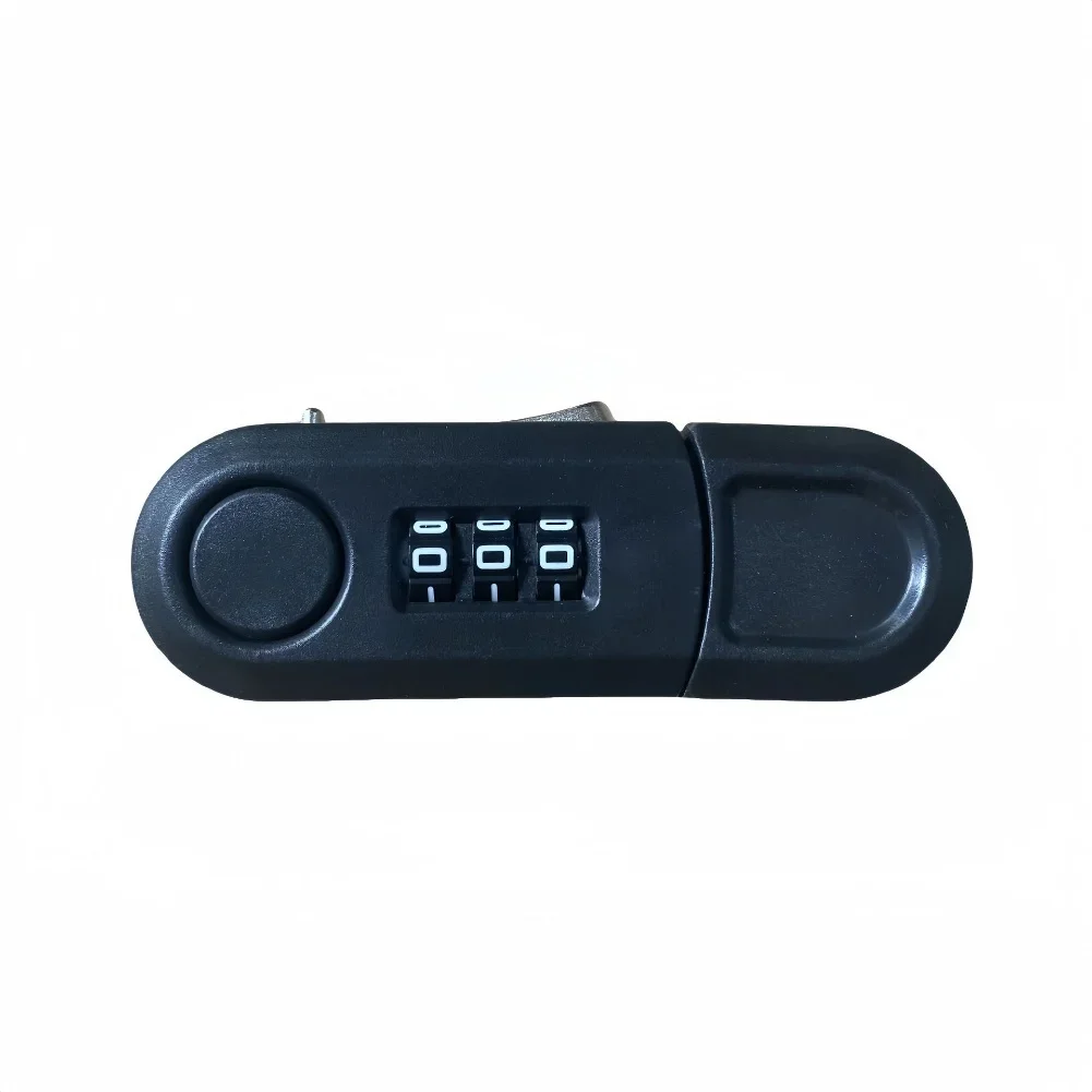 قفل بكلمة مرور لخزانة الثلاجة وخزانة الملابس وقفل أمان للأطفال سهل التشغيل بيد واحدة يناسب أبواب اللوحة المسطحة #4