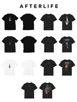 2025 Afterlife Label Anyma S20 SSK Afterlife Top 100 Dj Official Electric Short Sleeve Pure Cotton Breathable Fashion T-shirt