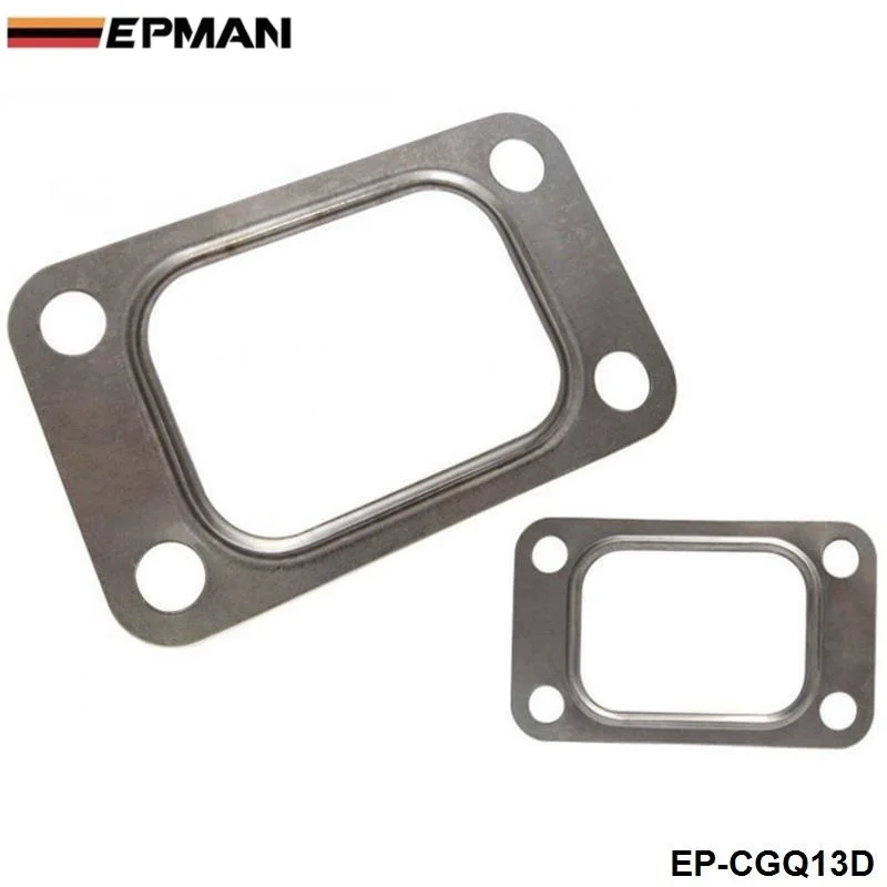EPMAN 10PCS/LOT T3 T34 T35 T38 GT35 GT35R Turbo Turbine Inlet Manifold Gasket 304 Stainless Steel EP-CGQ13D