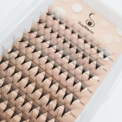 16d Premade Volume Fans 14d 12d 10d C/D Curl Russian Volume Pre-made Fans 8-16mm Individual Lashes Extension