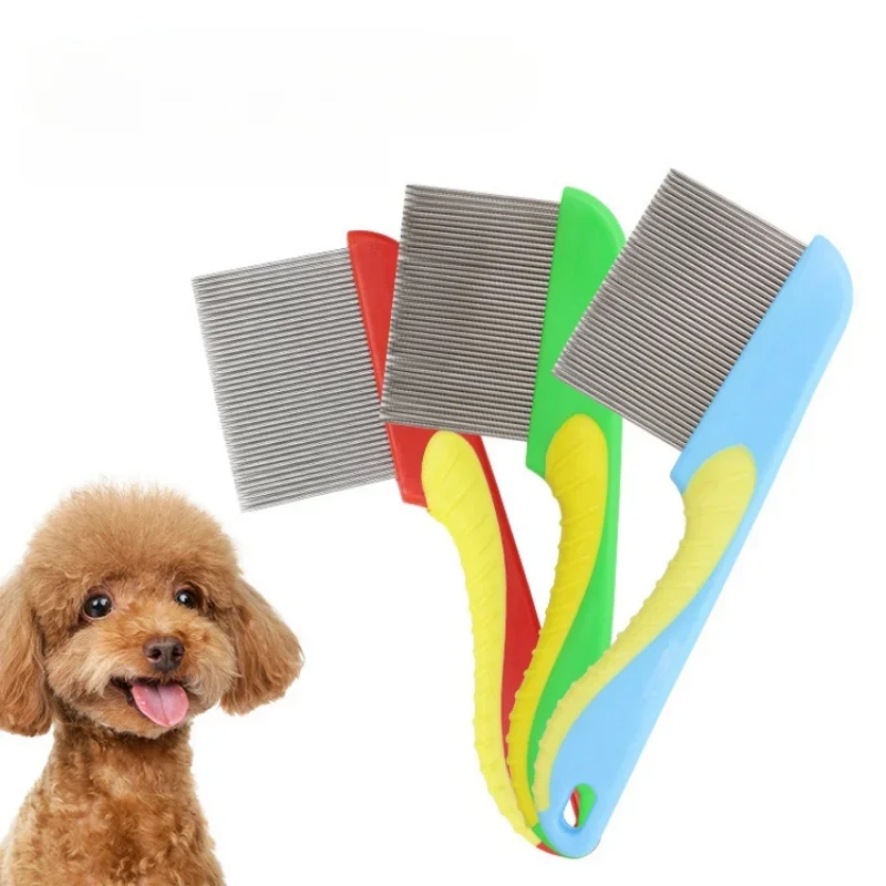 Pet flea comb, pet dog cat universal insecticide egg, remove floating hair, pet comb to remove lice, comb open hair knots for be