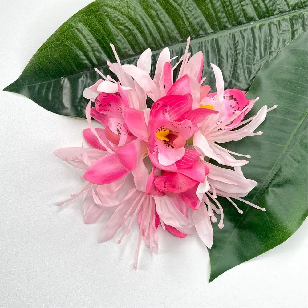 

Elegant Flower Hair Clip Fabric 3D Artificial Flower Hair Accessories Fresh and Sweet Exquisite Side Hair Pin