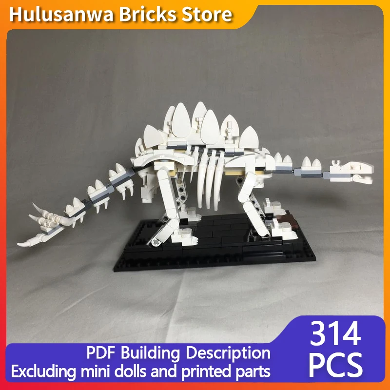 

Creators Animal Series Model MOC Building Block Stegosaurus Fossil Modular Technology Gifts Holiday Assemble Children Toys Suit