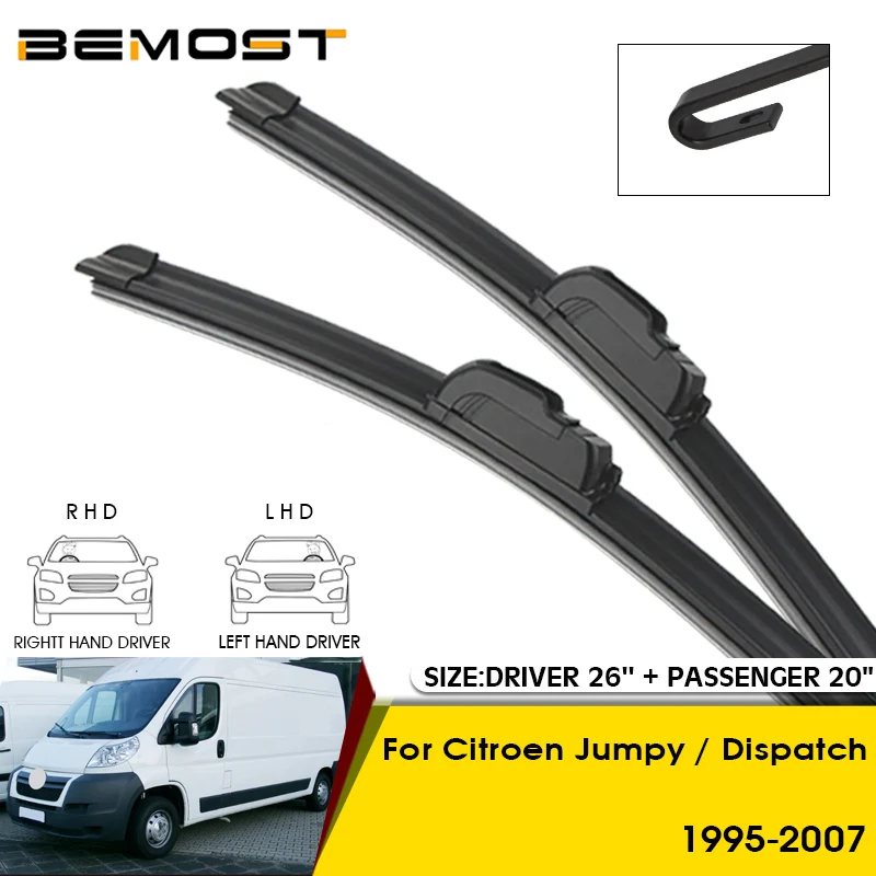 Car Wiper Blades For Citroen Jumpy / Dispatch 1995-2007 Windshield Windscreen Front Window Blades 26