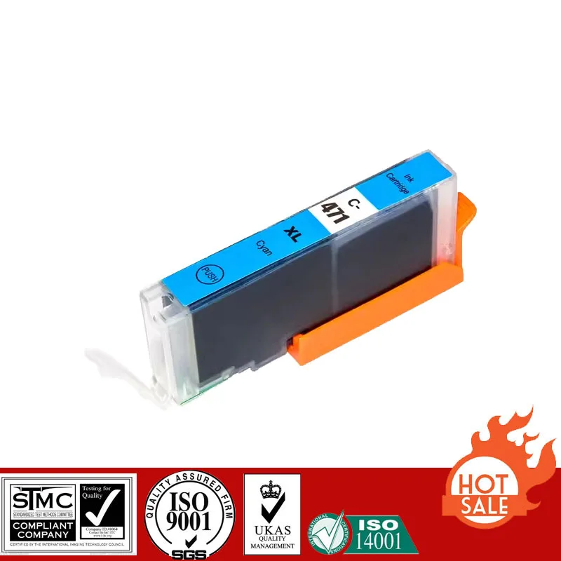 Compatible Ink Cartridge for Canon PGI470 PGI-470 CLI471 CLI-471 suit For Canon PIXMA MG5740/MG6840/MG7740 PIXMA TS5040/TS6040