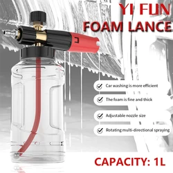 Car Wash Accessories 1L Foam Lance for Car Washers Car Washer Water Gun Cleaning Foam Generator Snow Foam Lance Foam Sprayer