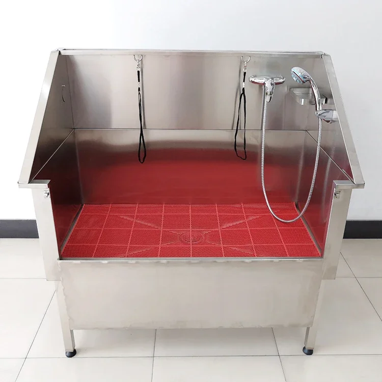 Bubble Dog Spa Bath Stainless Steel Pet Dog Salon Bath