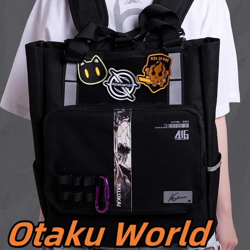 

Sharkry Groza Nemesis Colphne Bag Backpack Original Girls Frontline 2:Exilium Role Play Costume Anime Student Bag Handbag Gift