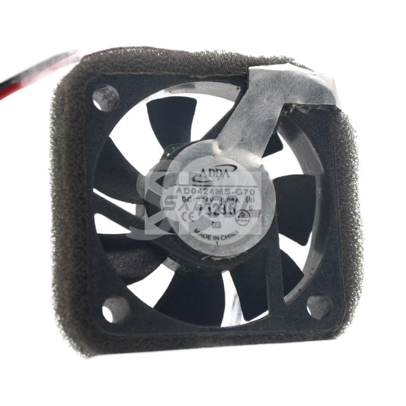 

40mm 24V Fan for ADDA AD0424MS-G70 40mm 4010 DC 24V 0.08A 4CM Axial Cooling Fan for Servers & Electronics