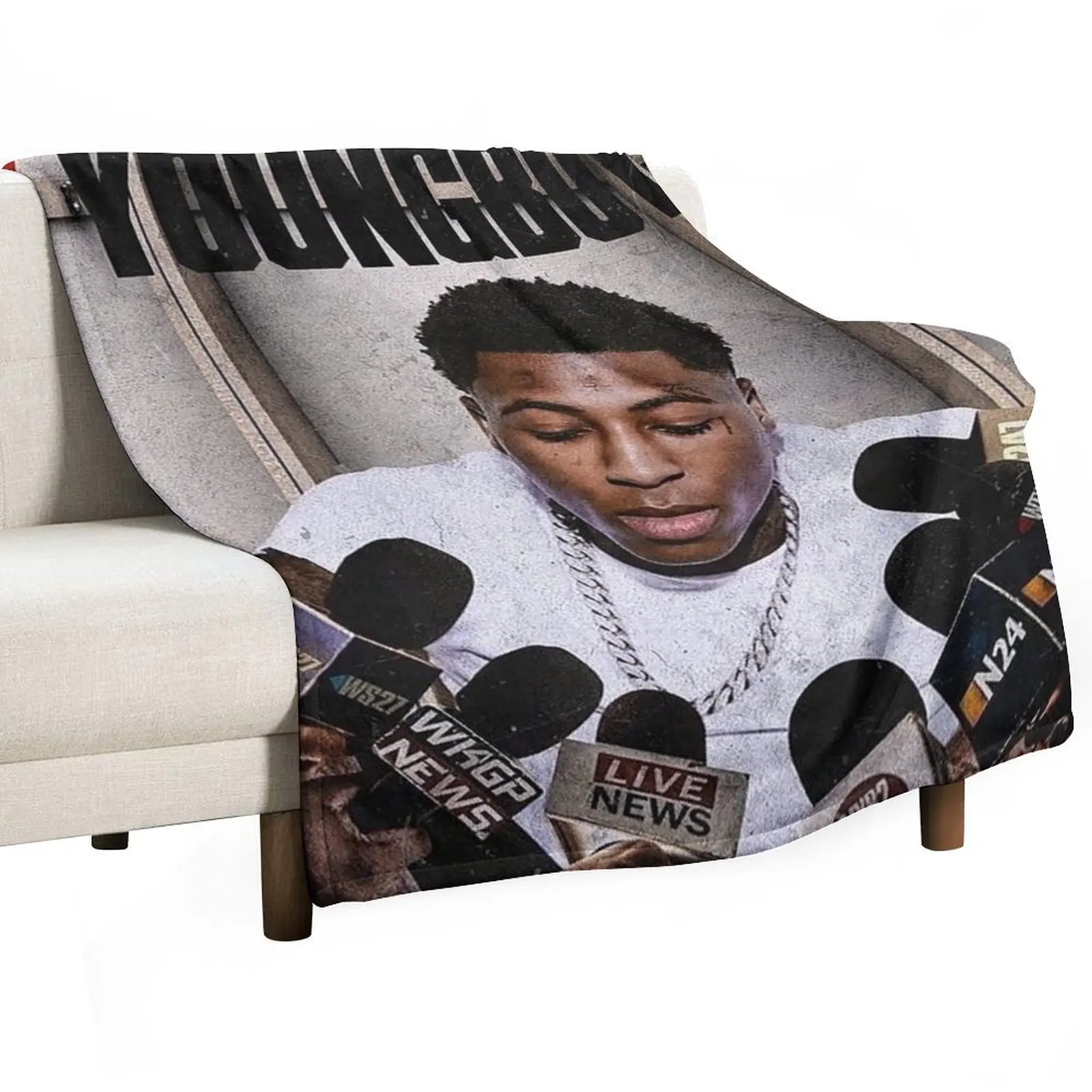 Threeboy Young Boy Never Broke American Tour 2020 Throw Blanket Decorative Sofa Luxury St Blankets