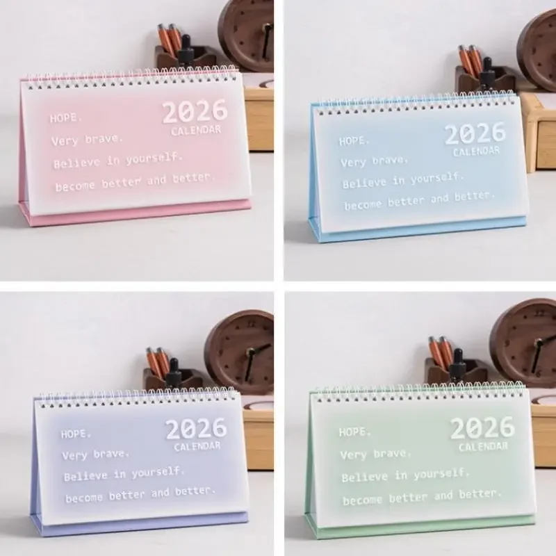

2026 Desk Calendar Large English Calendar Books Annual To Do List Monthly Daily Planner Time Management