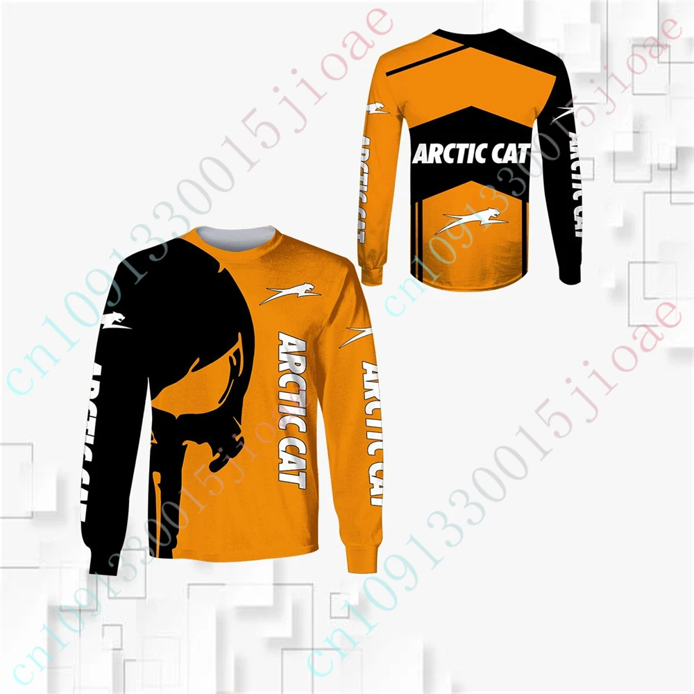 

Arctic Cat Oversized T-shirt Casual Sweatshirt Anime T Shirt For Men Women Luxury O Neck Long Sleeve Unisex Clothing Custom Logo