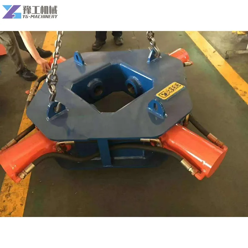 Round Pile Breaker New Construction Pile Breaking Machine Hydraulic Pile Breaker for 20-30T Excavator with 300KN Max Thrust