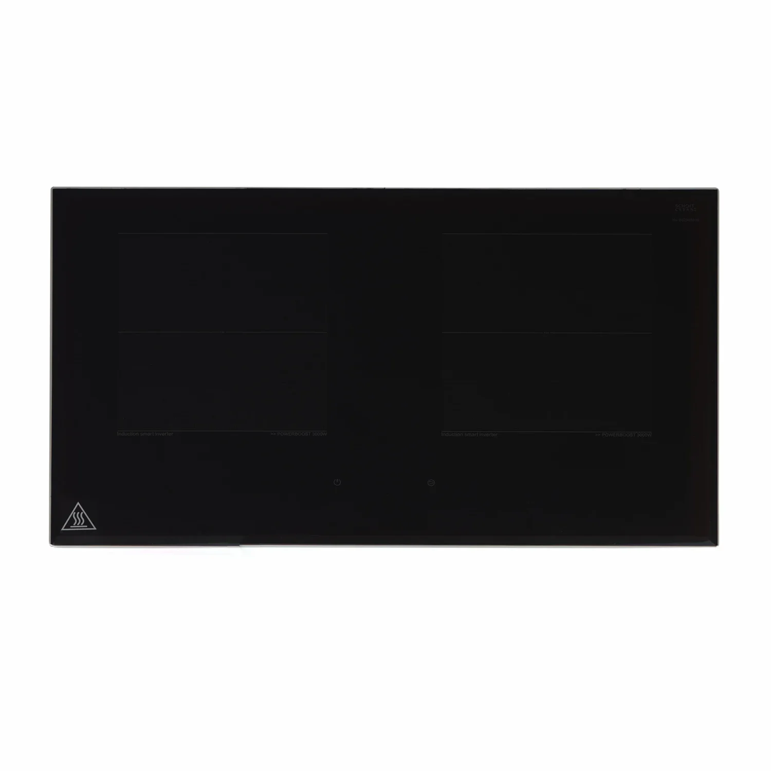 

75cm E.G.O Electronic Components Black Glass Built-in Induction Cooker Hob