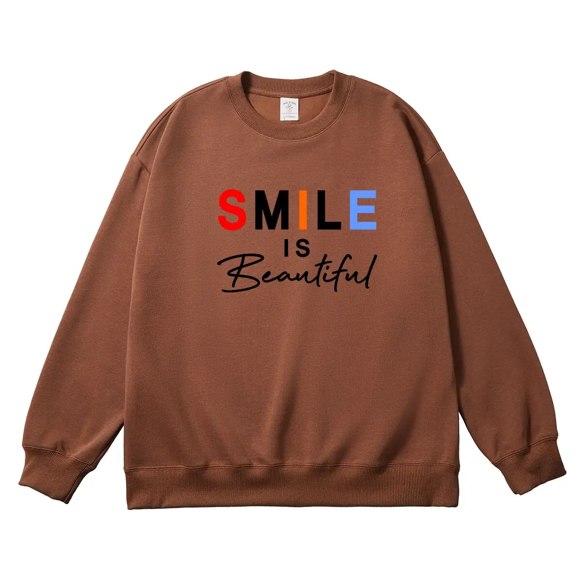 Oversized Women's Pullover New Graphic Woman Sweatshirt Round Neck Long Sleeve Autumn Winter Tops Female Clothes