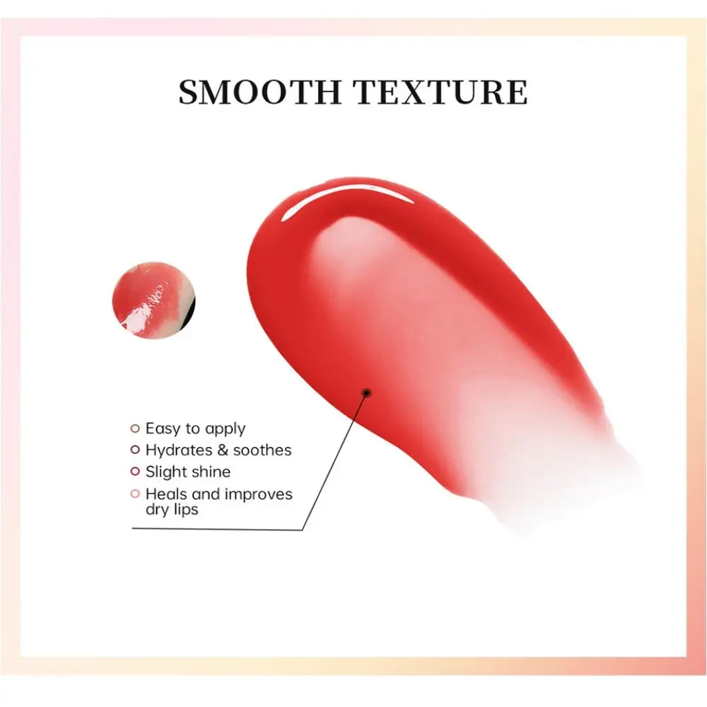 持続性のある防水リップグロス、保湿リキッドリップバーム、ティント入りシャイニークリアリップグレイズ、女性用メイクアップ