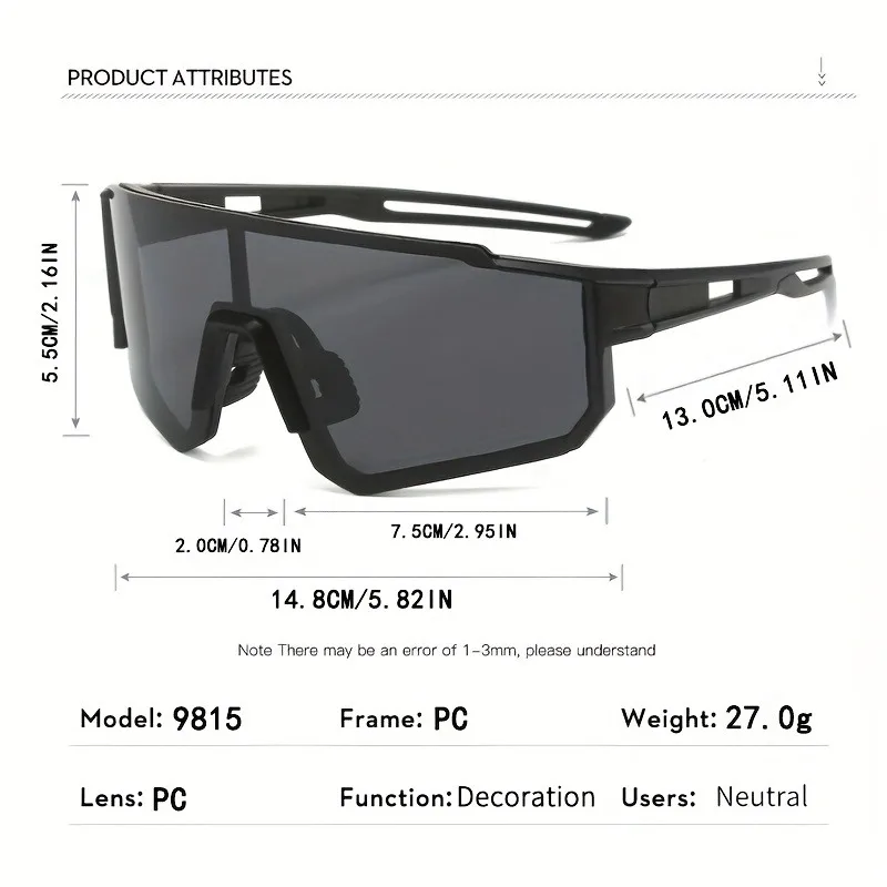 زوجان من النظارات العصرية بدون إطار خفيفة للغاية للرجال والنساء بألوان عدسات لامعة مناسبة للارتداء اليومي #6