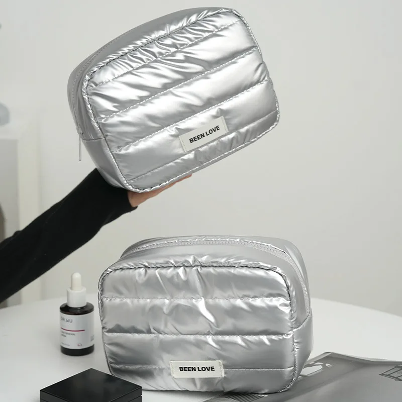 

Travel Large Capacity Simple Portable Makeup Storage Bag Convenient Toiletry Sanitary Towel Cosmetic Bag for Journey