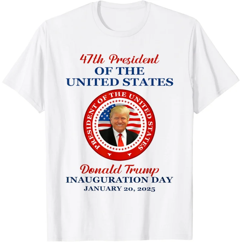 47th President Trump's 2025 Inaugural Ceremony Top T-shirt