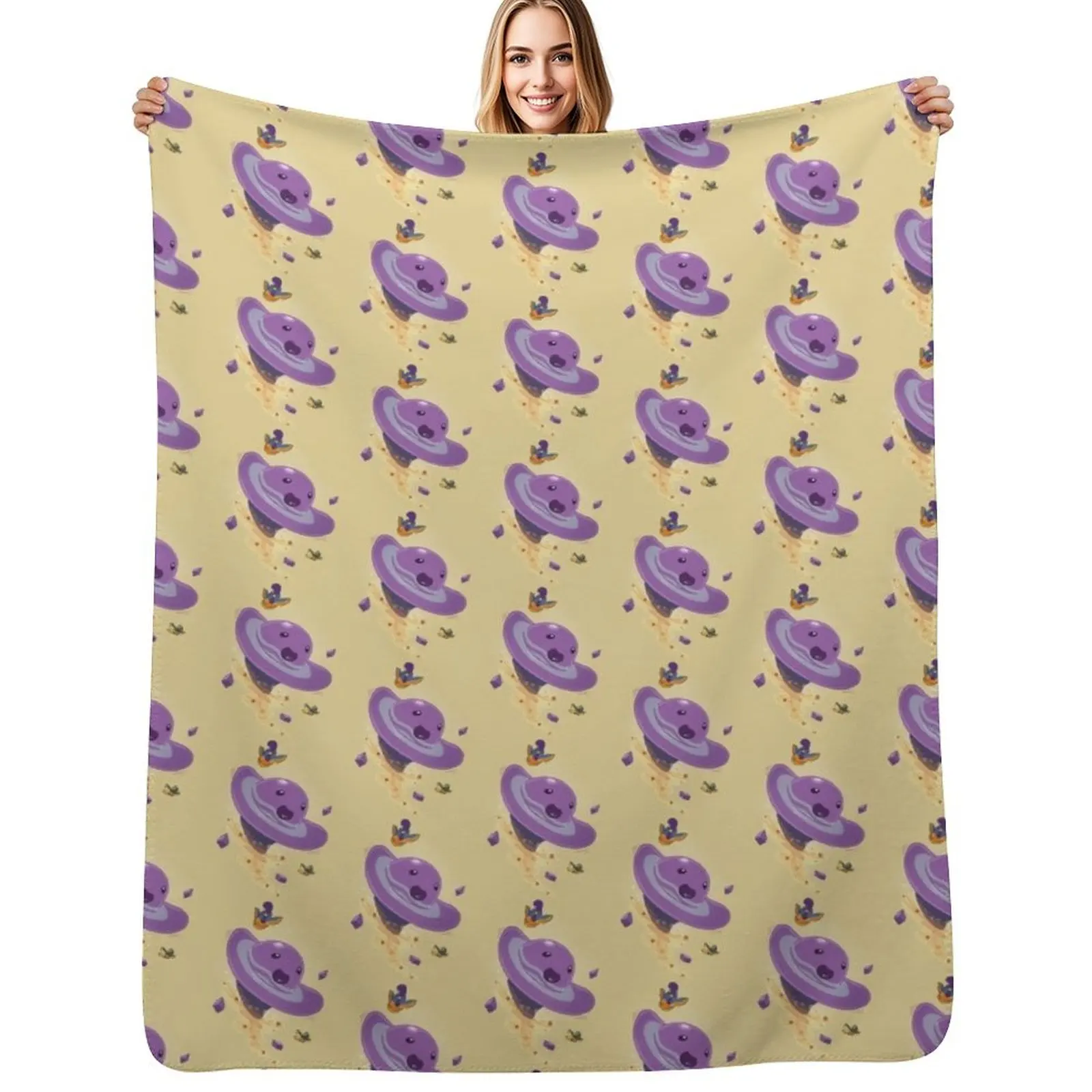 

Dervish Slime Throw Blanket Multi-Purpose Warm Flannels Stuffeds Blankets