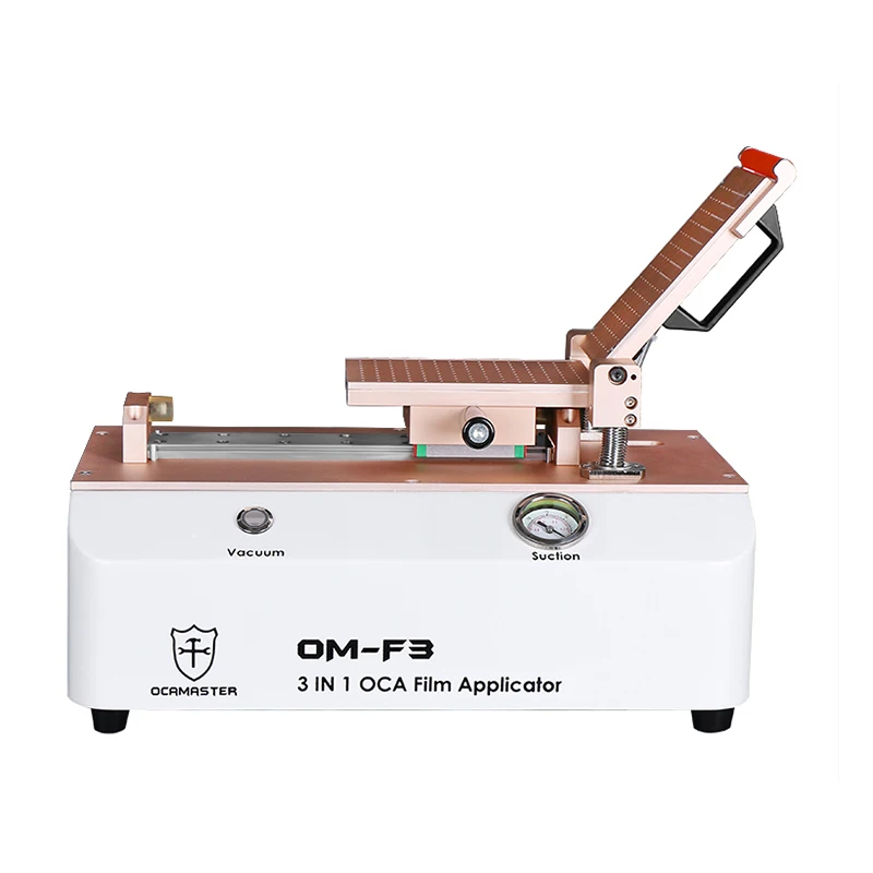 

OCAMASTER OM-F3 OCA Polarizer Film Applicator Machine For Samsung For iPhone Laminating OCA Glue Polarizer Film Machine