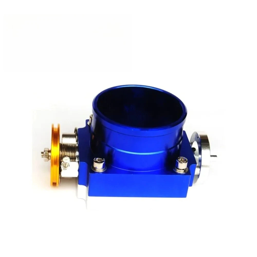 

UNIVERSAL THROTTLE BODY 70mm 80mm 90mm THROTTLE BODY PERFORMANCE INTAKE MANIFOLD BILLET ALUMINUM HIGH FLOW