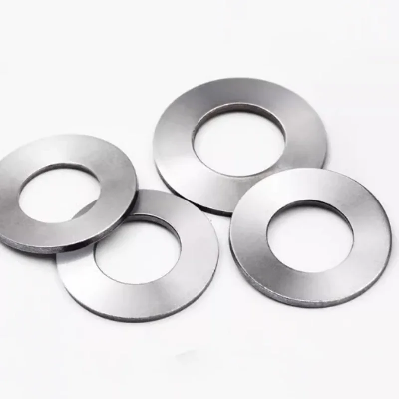 304 Stainless Steel Disc Spring Gasket DIN2093 Shock-absorbing Butterfly Spring Laminated Spring OD 8mm-40mm ID 4.2mm-20.4mm