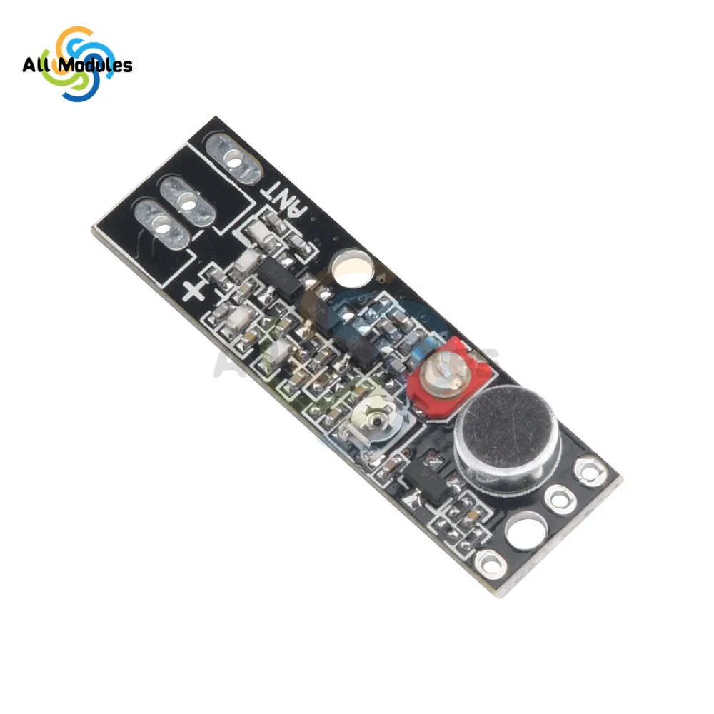 80-110MHz 88-115MHz FM Transmitter Module with Microphone DC 2V 9V 9mA Wireless Car FM Radio Trasmitter Board for Arduino Phone