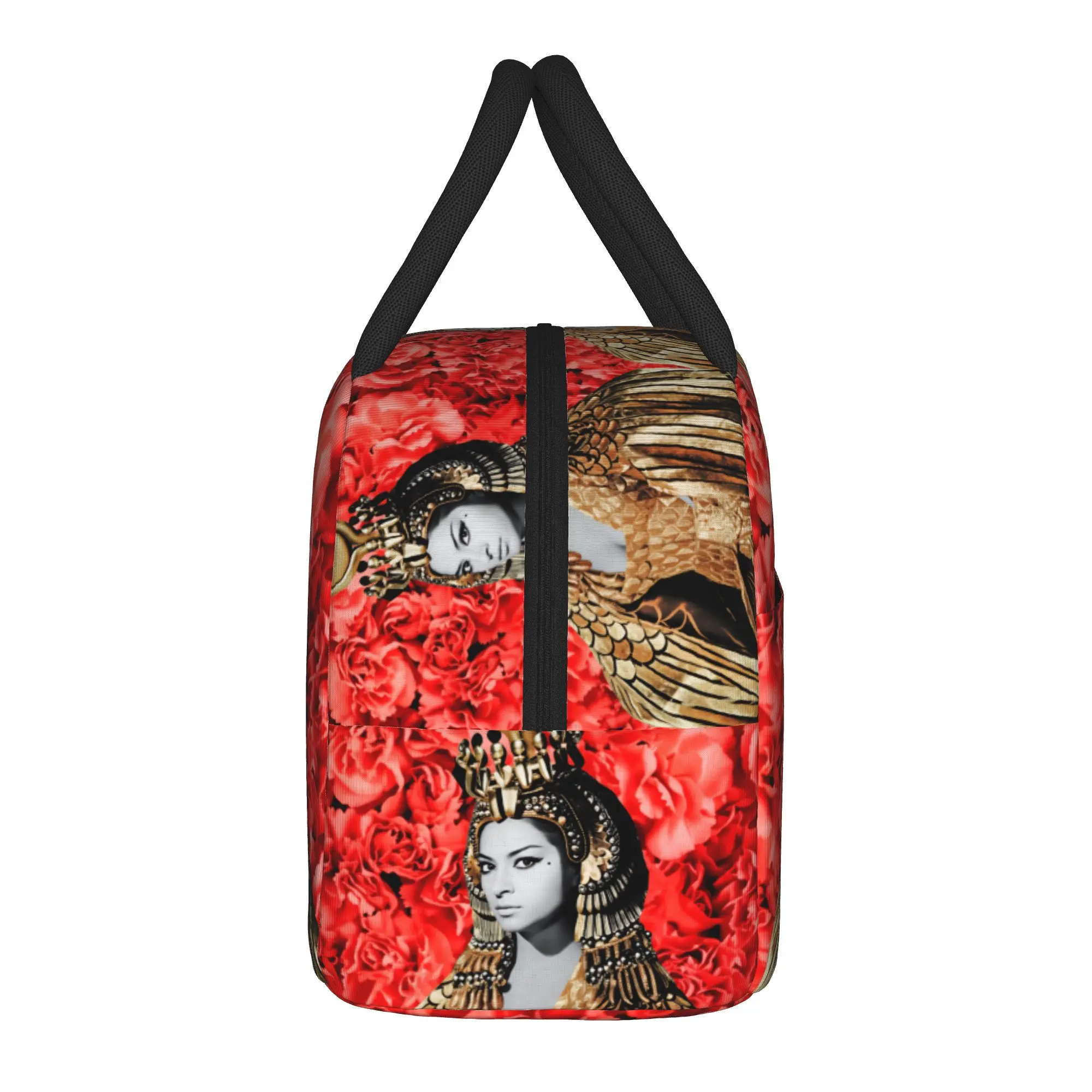 Lola Flores Spanish Dancer Lunch Bag Picnic Lunch Box For Child Design Thermal Lunch Bags Waterproof Convenient Cooler Bag